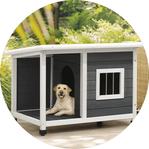 Outdoor Dog Houses - Pets Perfect