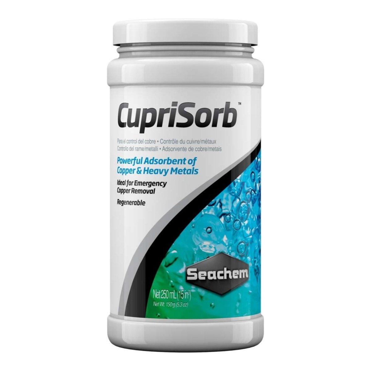 Seachem Laboratories CupriSorb Copper Treatment 1ea/250 ml - Pets Perfect