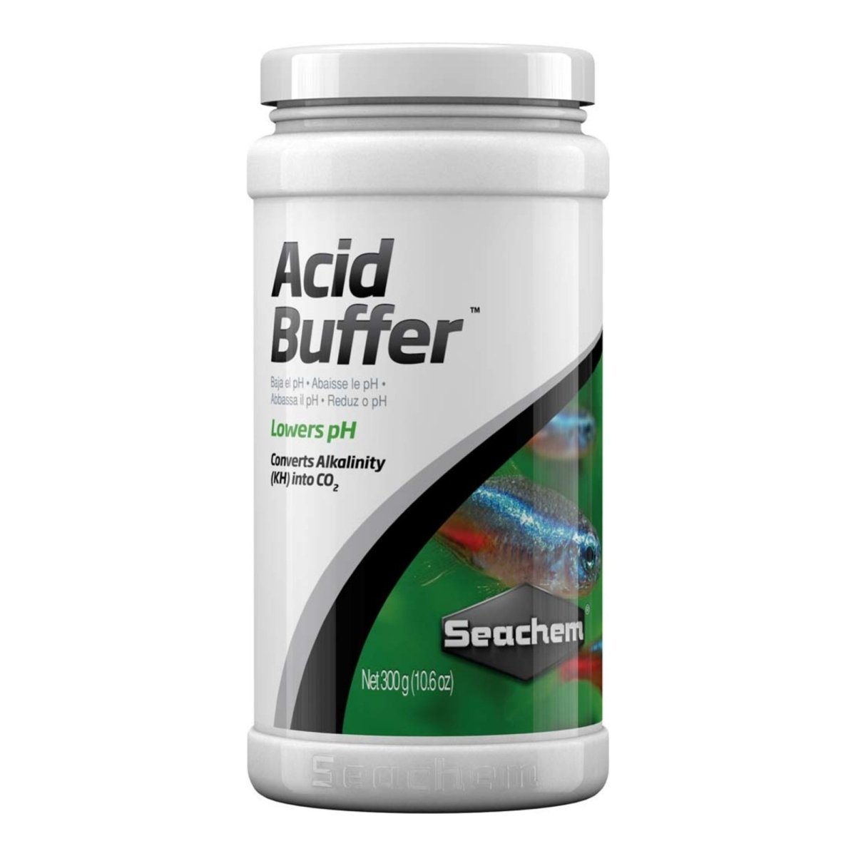 Seachem Laboratories Acid Buffer Aquarium Water Treatment 1ea/10.6 oz - Pets Perfect