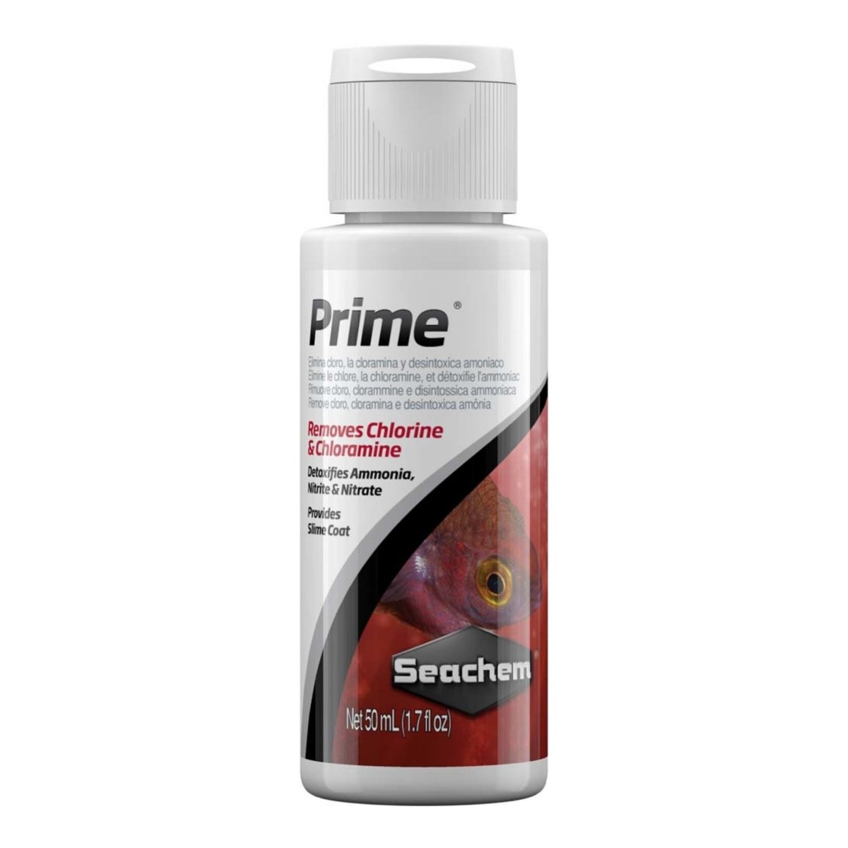 Seachem Laboratories Prime Ammonia Detoxifier 1ea/50Ml/1.7 oz - Pets Perfect