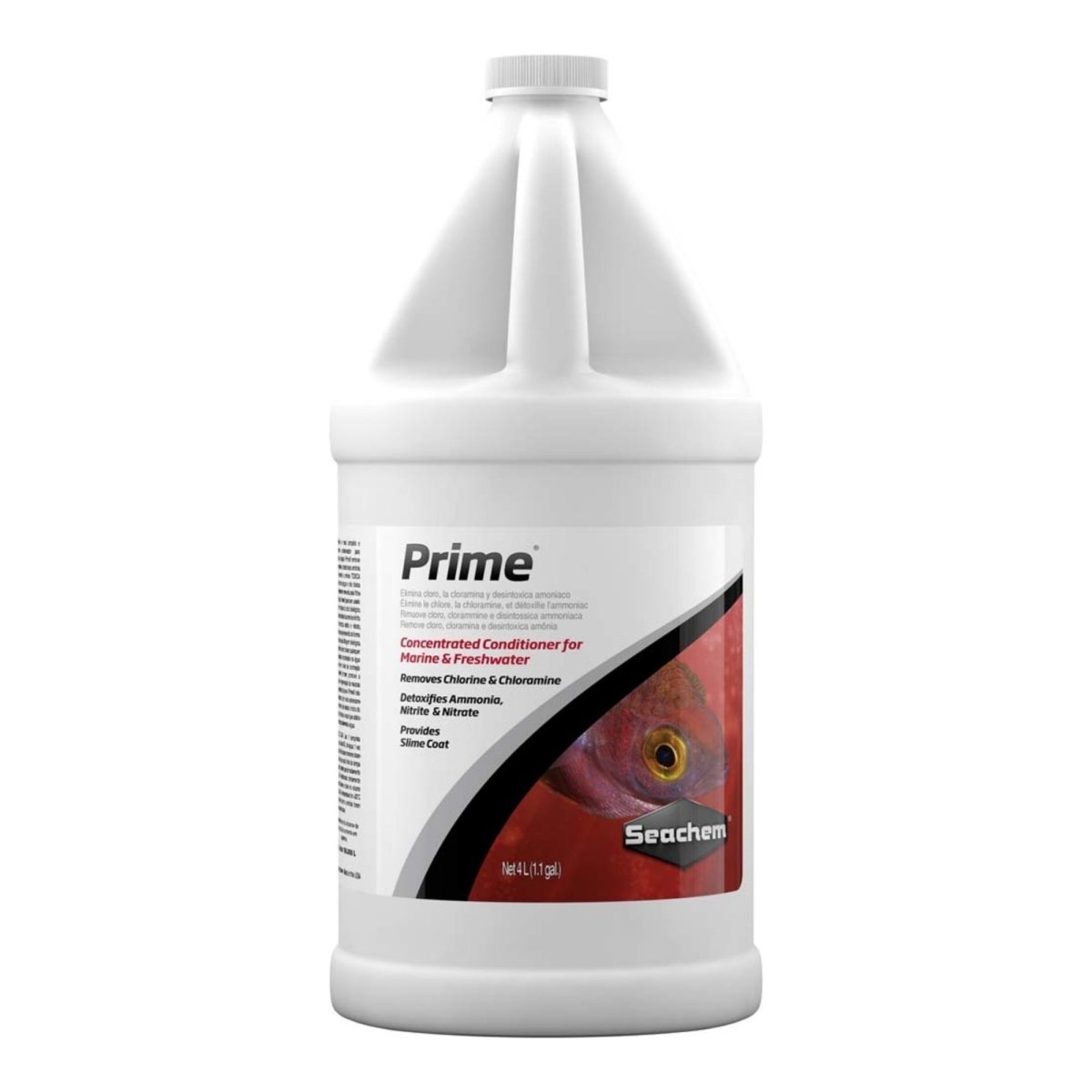 Seachem Laboratories Prime Ammonia Detoxifier 1ea/4L/1 gal - Pets Perfect