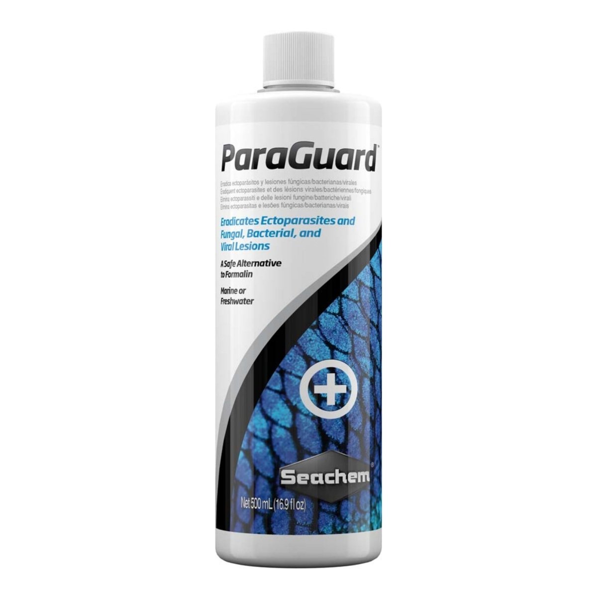 Seachem Laboratories ParaGuard Aldehyde Parasite Control 1ea/17 fl oz - Pets Perfect