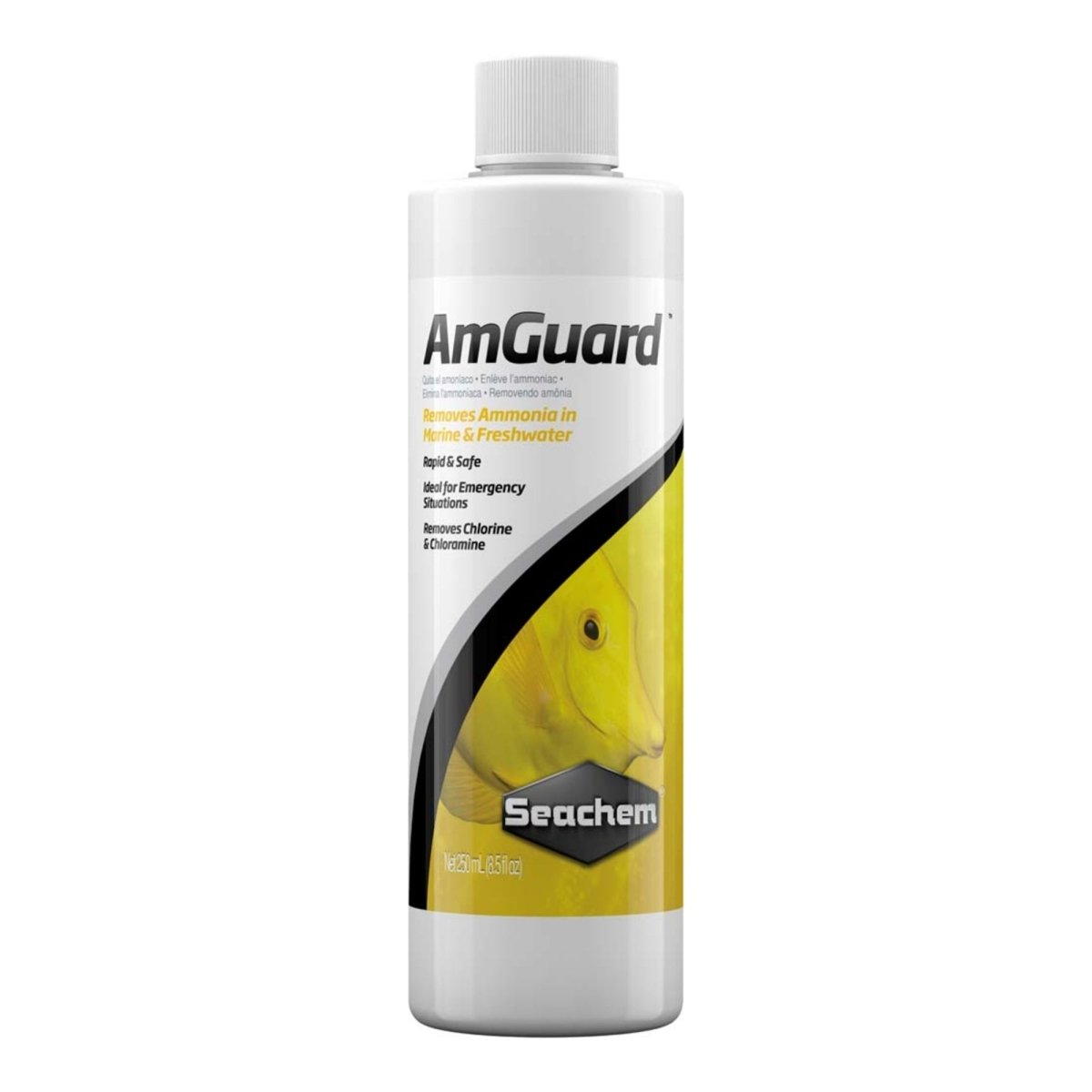 Seachem Laboratories AmGuard Ammonia Detoxifier 1ea/8.5 fl oz - Pets Perfect