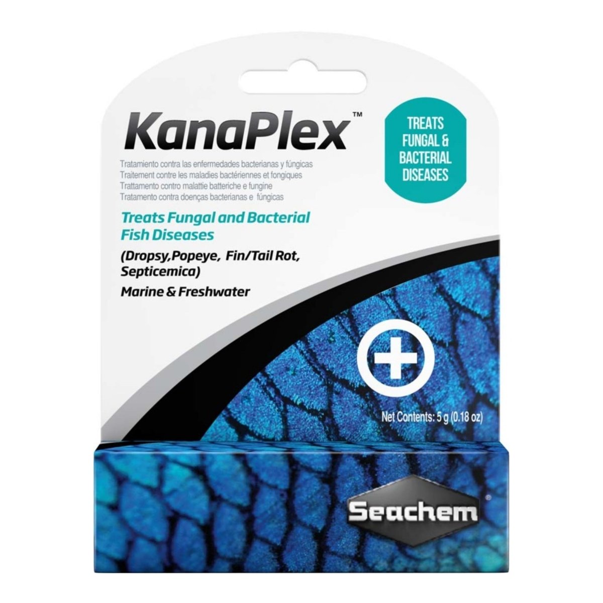 Seachem Laboratories KanaPlex Fungal and Bacterial Treatment 1ea/0.2 oz - Pets Perfect