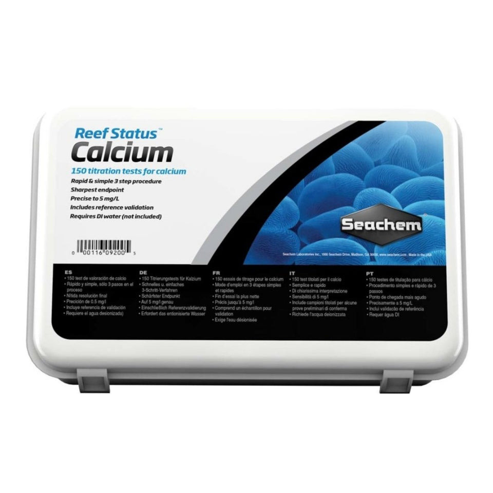 Seachem Laboratories Reef Status Calcium Test Kit