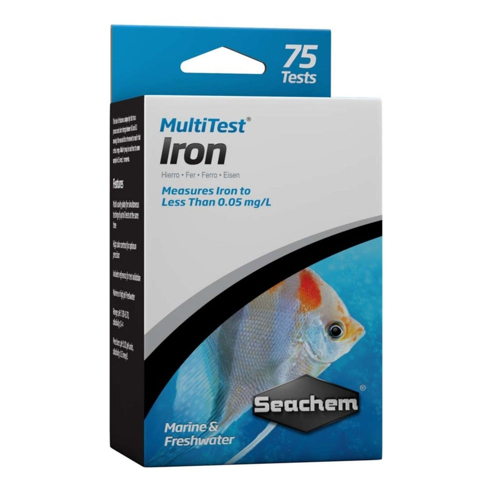 Seachem Laboratories MultiTest Iron Test Kit