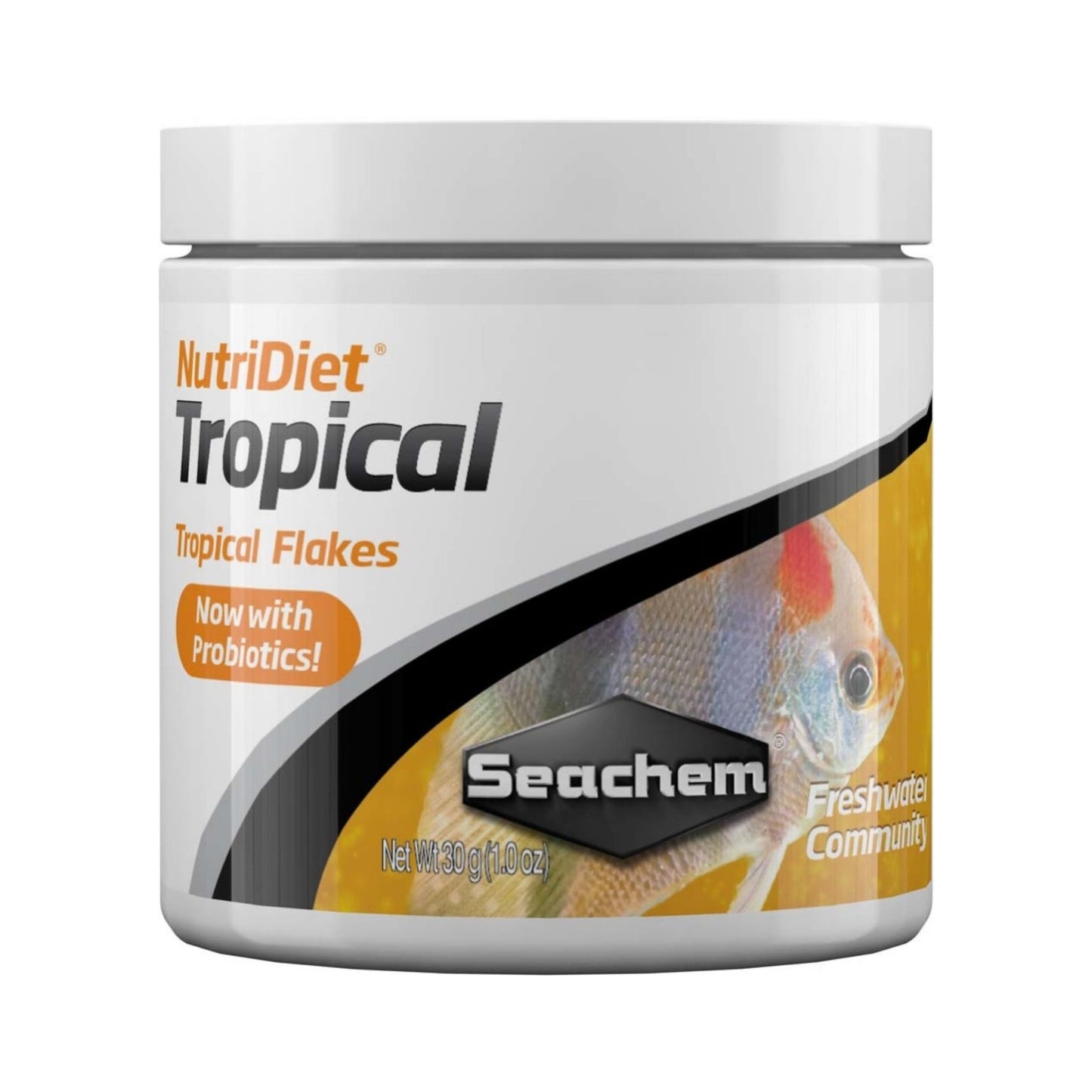 Seachem Laboratories NutriDiet Tropical Flakes Fish Food 1ea/1 oz