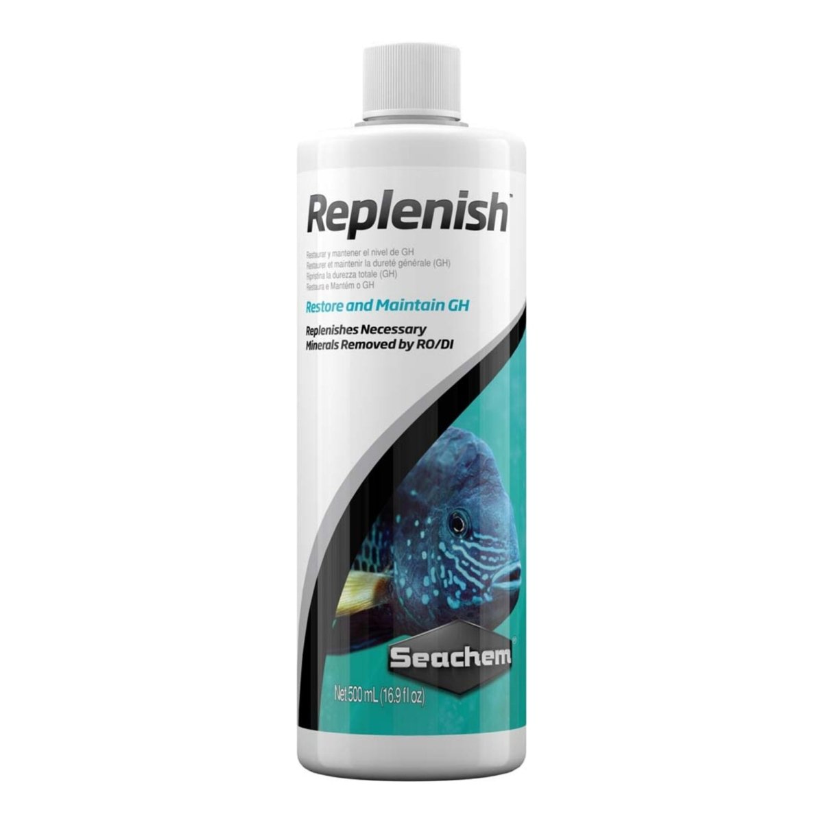 Seachem Laboratories Replenish Water Conditioner 1ea/16.9 fl oz - Pets Perfect