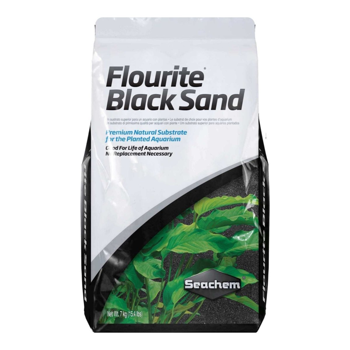 Seachem Laboratories Flourite Planted Aquarium Sand Black, 1ea/15.4 lb - Pets Perfect