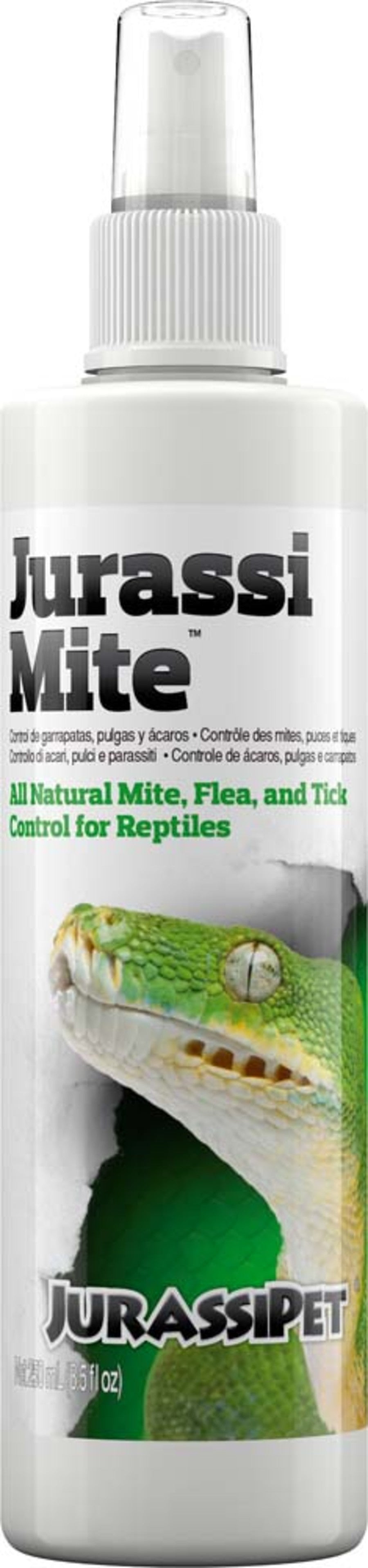 Jurassipet JurassiMite Reptile Parasite Control Spray for Mites, Fleas, and Ticks, 8.5 fl oz