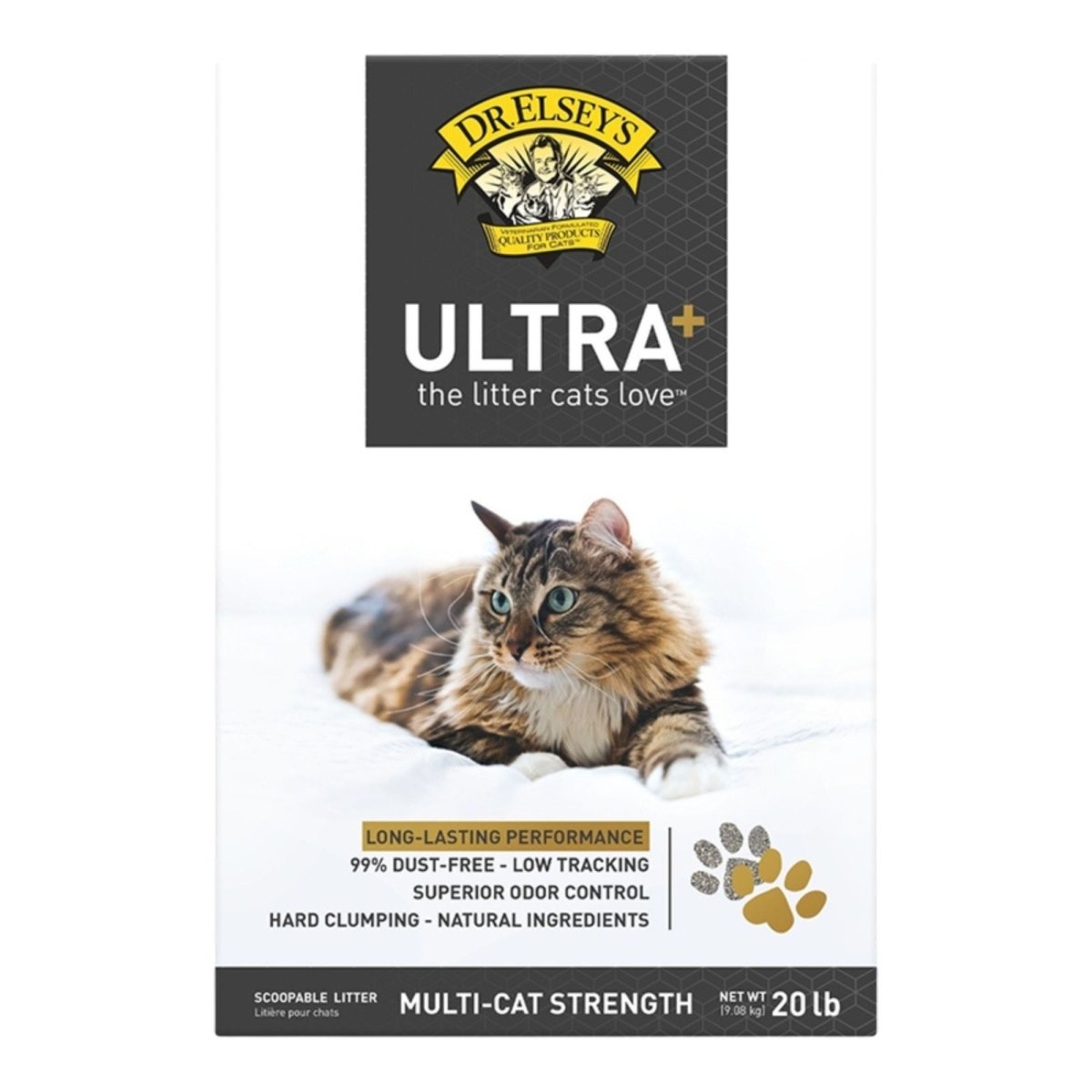 Dr. Elsey's Cat Ultra+ Clumping Litter 20Lbs - Pets Perfect
