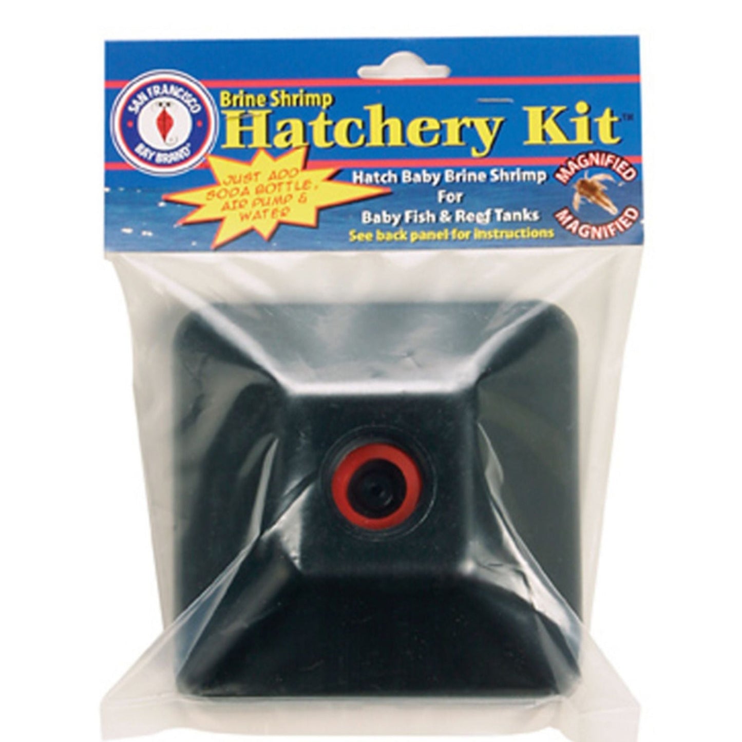 San Francisco Bay Brand Brine Shrimp Hatchery Kit Black, 1ea