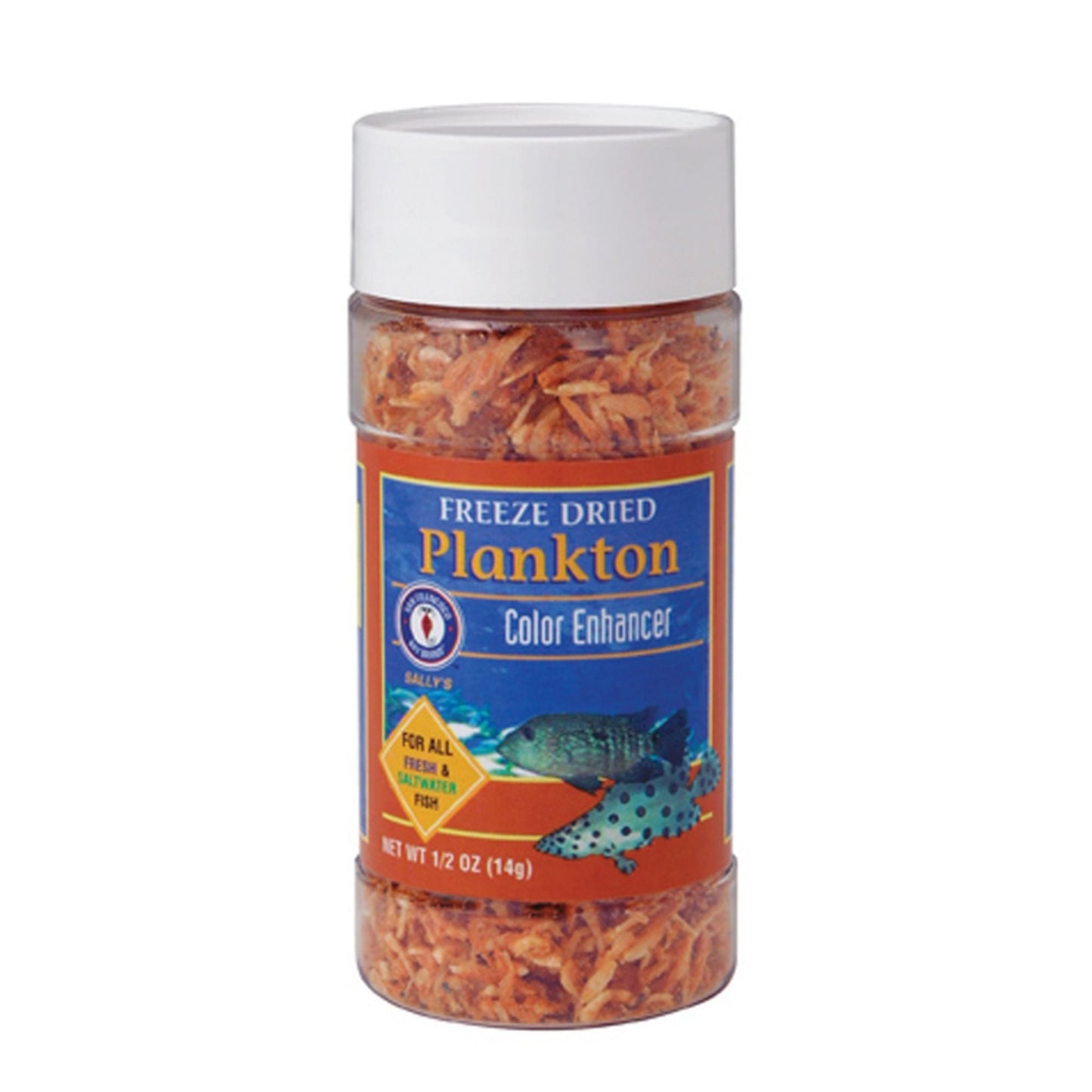 San Francisco Bay Brand Plankton Freeze Dried Fish Food 1ea/0.5oz.