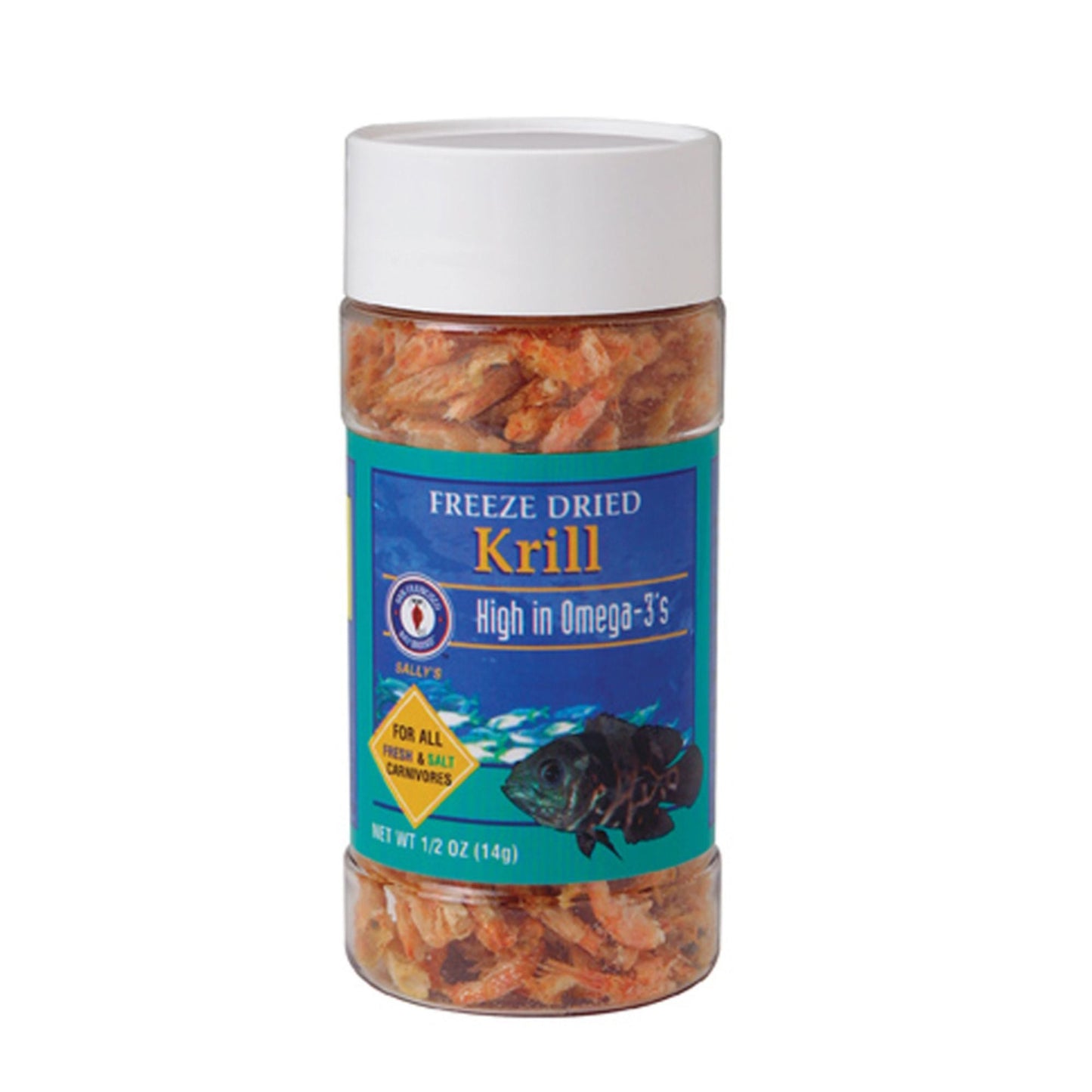 San Francisco Bay Brand Krill Freeze-Dried Fish Food, 0.5 oz