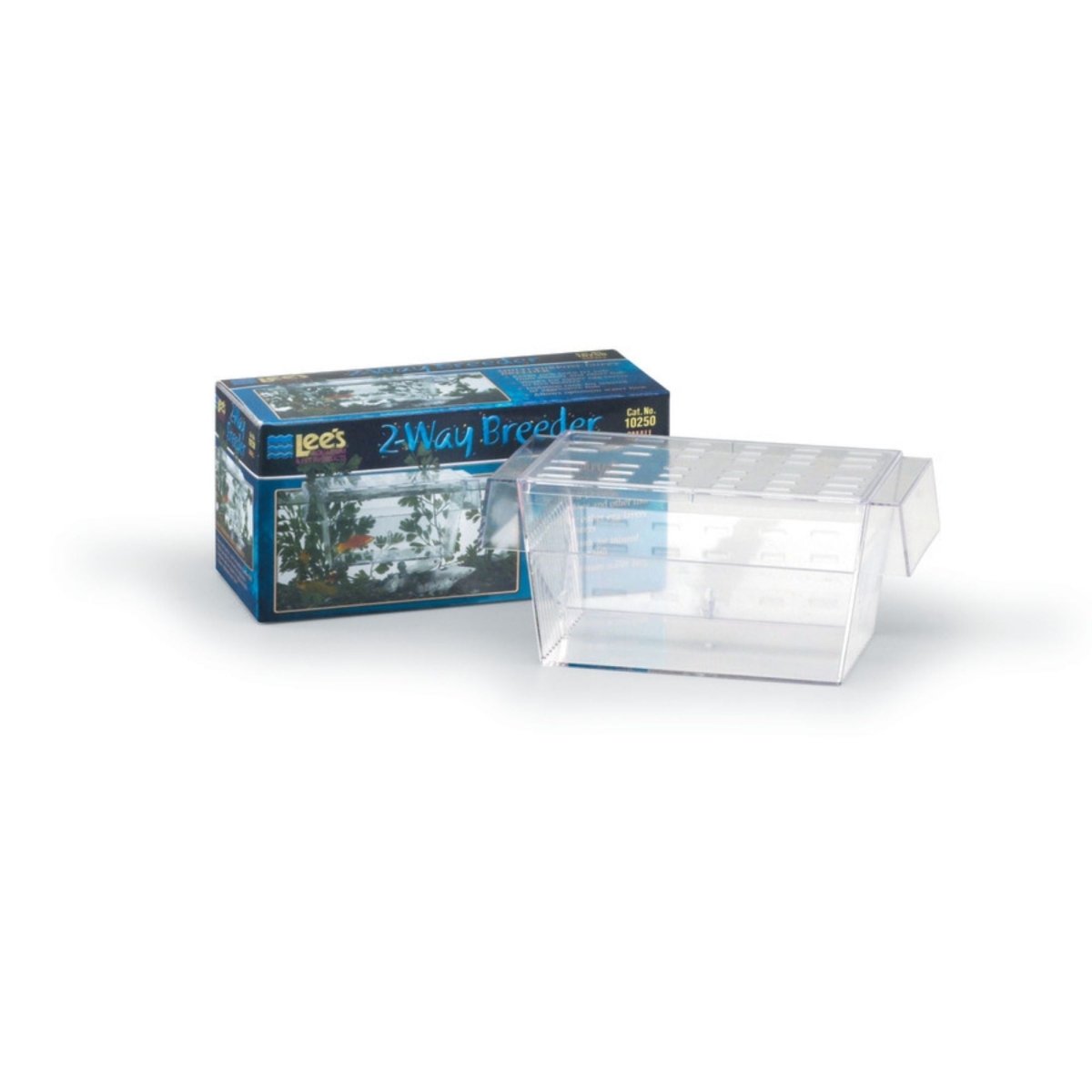 Lee's Aquarium & Pet Products Three-Way Breeder, Clear, Medium - Pets Perfect