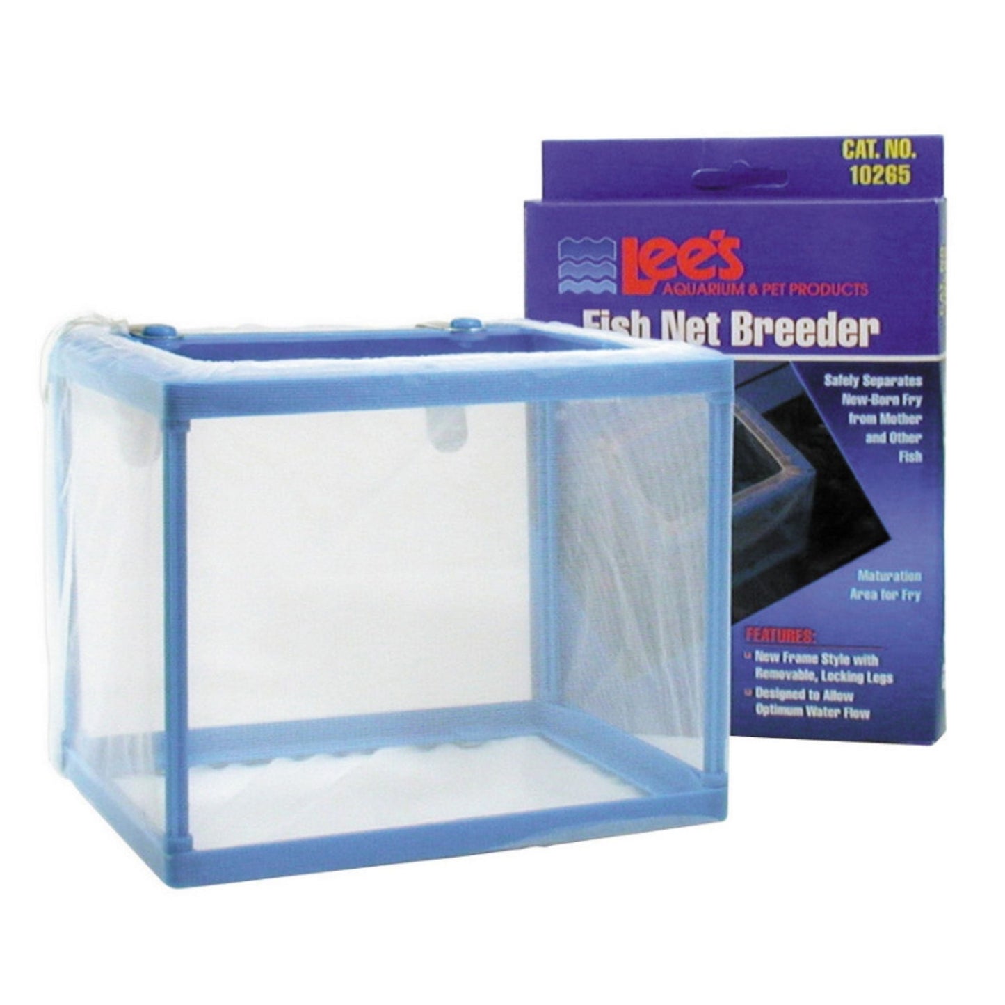 Lee's Aquarium & Pet Products Net Breeder Clear, Blue, 1ea