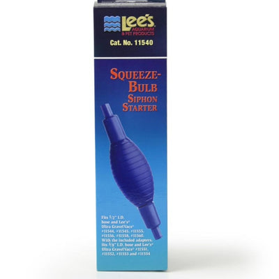 Lee's Aquarium & Pet Products Squeeze Bulb Aquarium Siphon Starter 1ea
