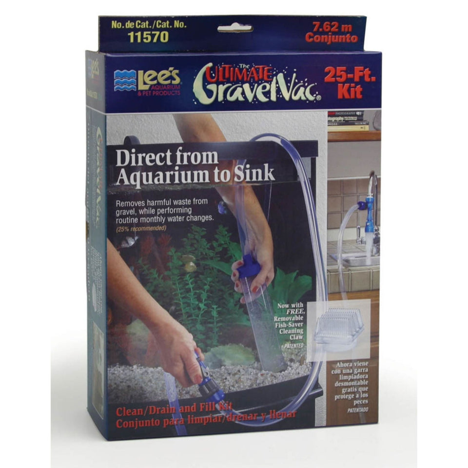 Lee's Aquarium & Pet Products The Ultimate Gravel Vac Kit 1ea/25 ft