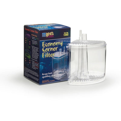 Lee's Aquarium & Pet Products Economy Corner Filter Clear, 1ea