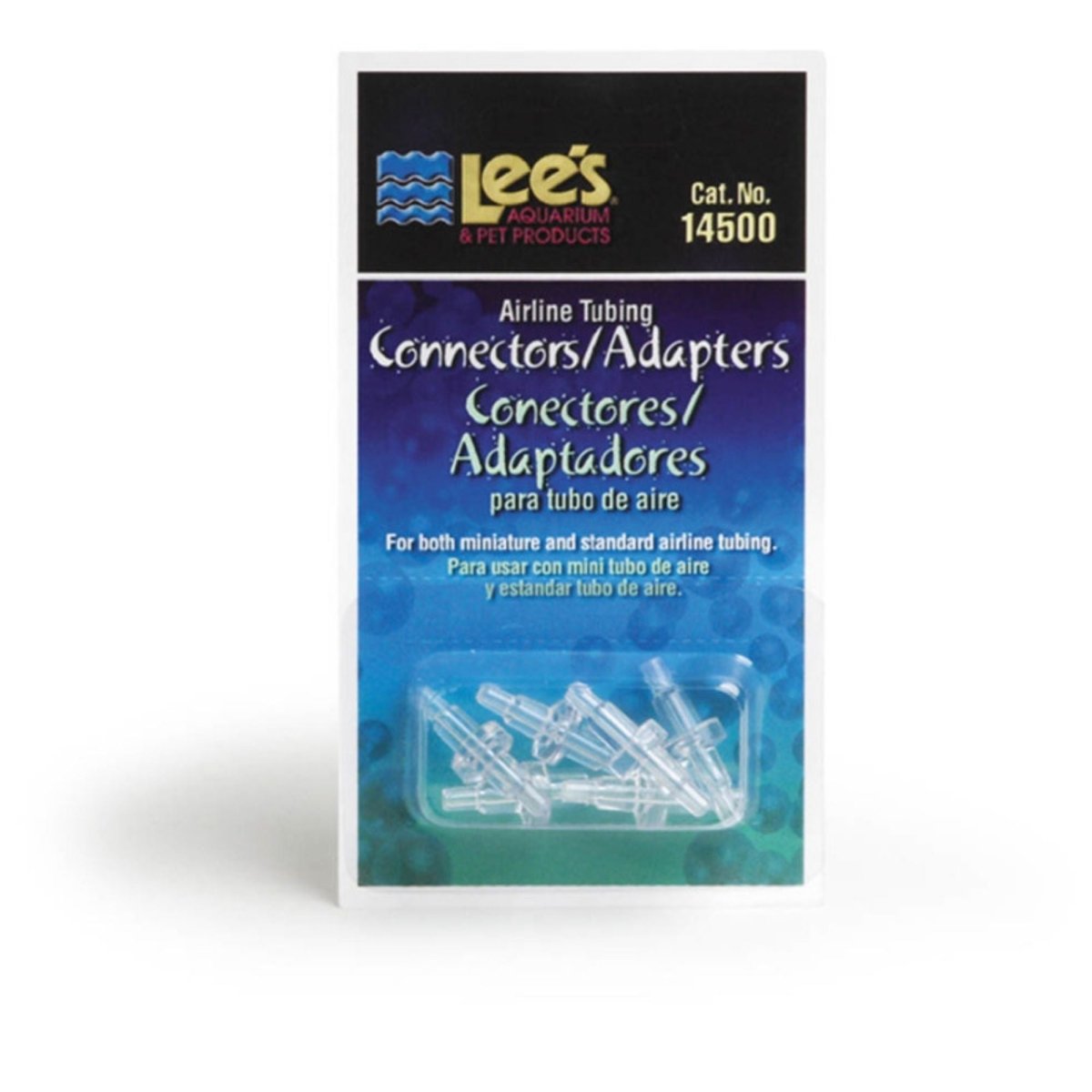 Lee's Aquarium & Pet Products Airline Connectors/Adapters, Clear, 6 ct - Pets Perfect