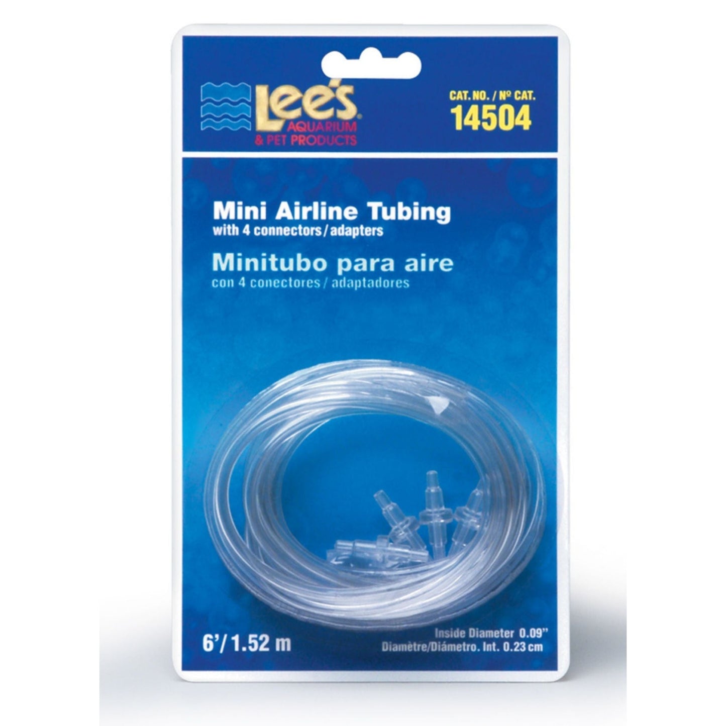 Lee's Aquarium & Pet Products Mini Airline Tubing Clear, 1ea/6 ft