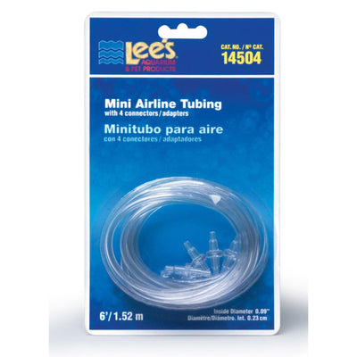Lee's Aquarium & Pet Products Mini Airline Tubing Clear, 1ea/6 ft