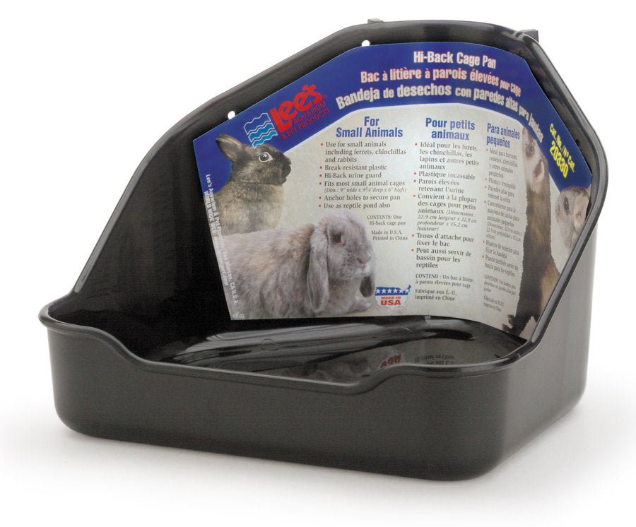 Lee's Aquarium & Pet Products High-Back Cage Pan Assorted - Pets Perfect