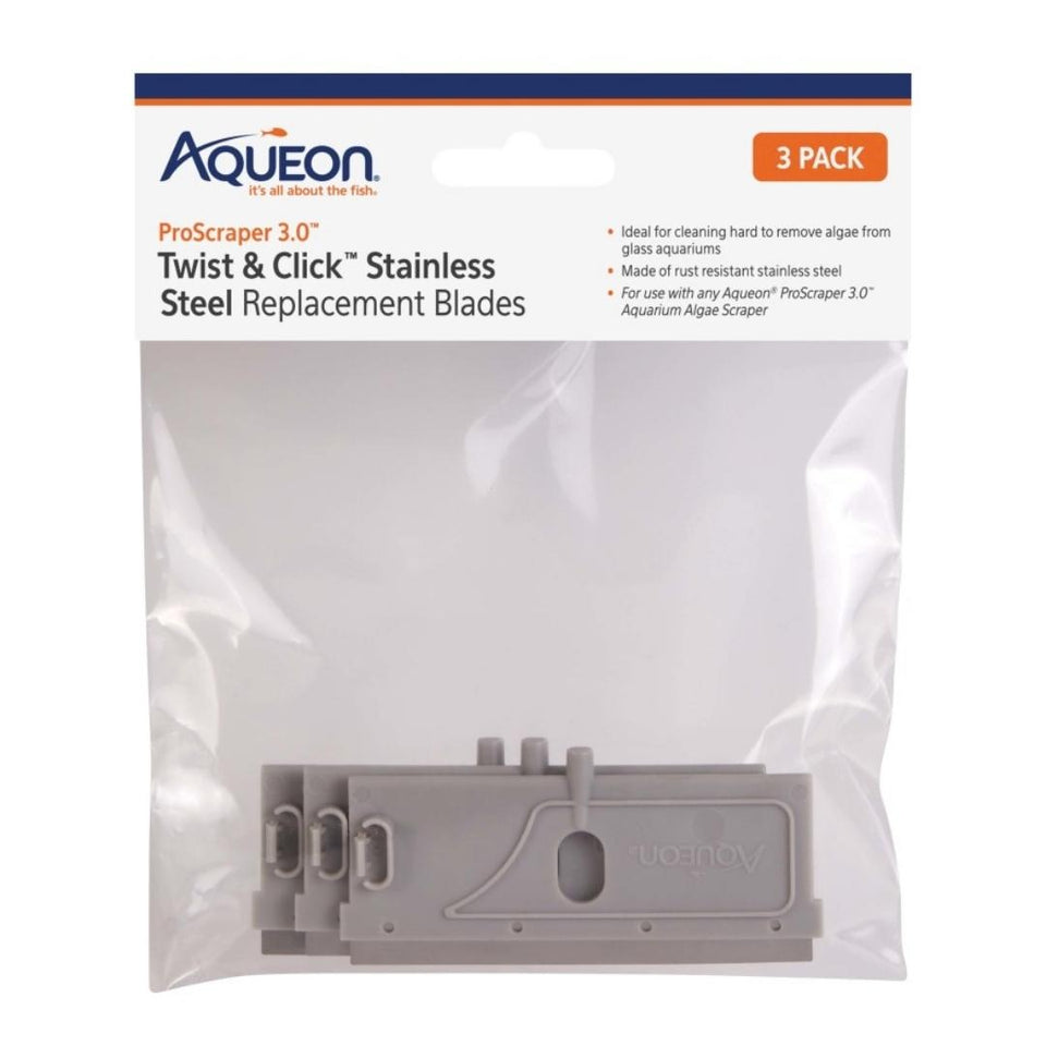 Aqueon ProScraper 3.0 Twist Click Stainless Steel Replacement Blades 1ea Default Title