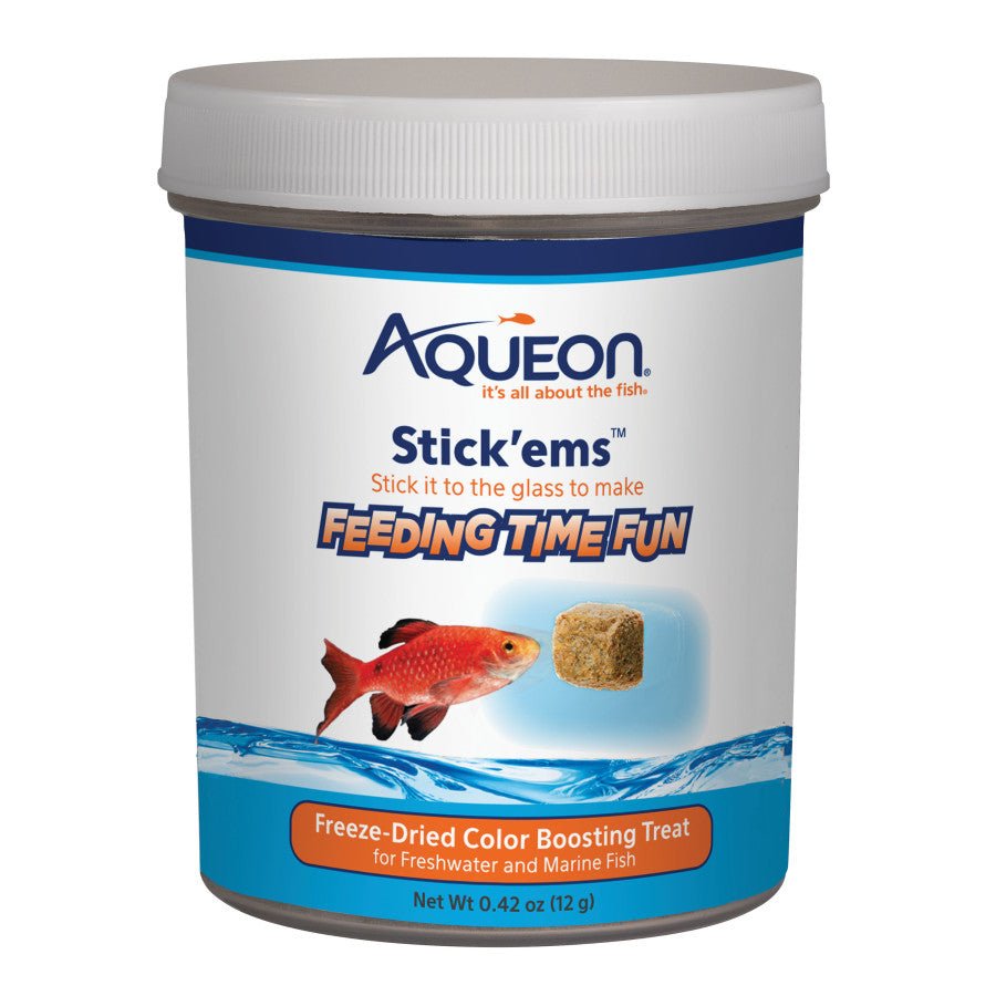 Aqueon Stick'ems Freeze-Dried Color Boosting Treat, 0.42 oz