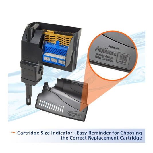 Aqueon SmartClean Power Filter with EcoRenew Filter Cartridge 1ea/1020 gal