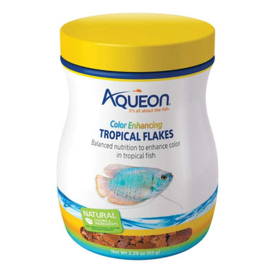 Aqueon Tropical Flakes Color Enhancing 2.29 Ounces Color Default Title