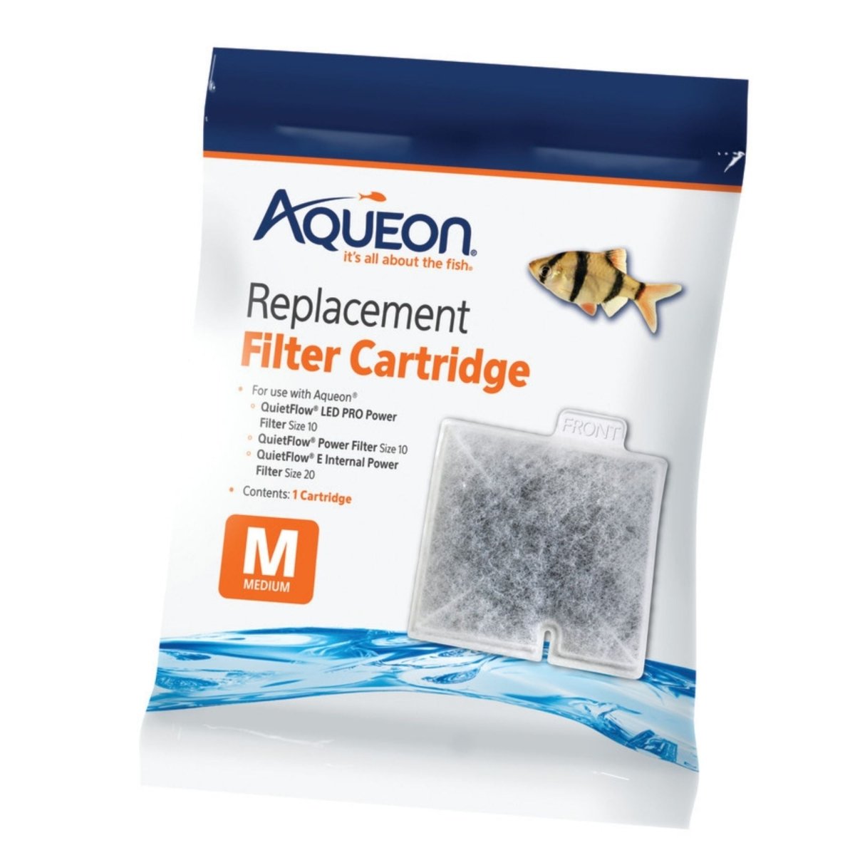Aqueon Replacement Aquarium Filter Cartridges Medium, 1 ct - Pets Perfect