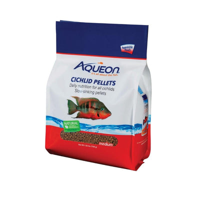 Aqueon Cichlid Food Medium, 25 oz