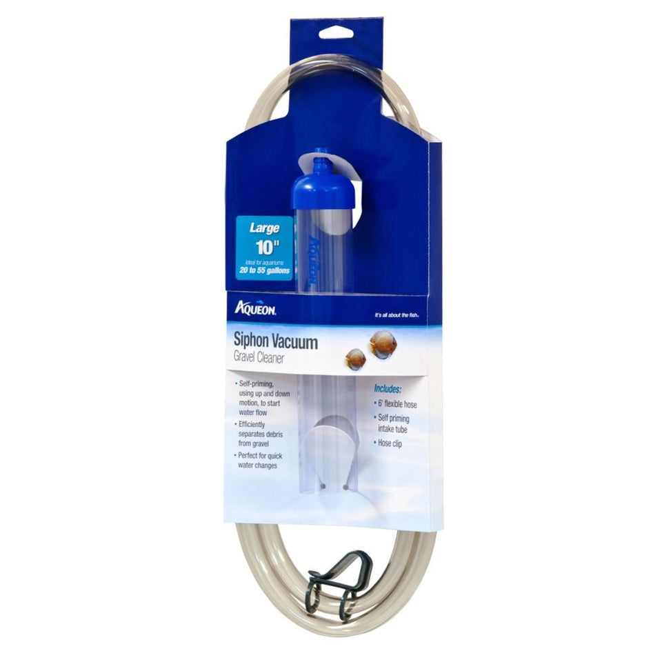 Aqueon Aquarium Siphon Vacuum Aquarium Gravel Cleaner No Bulb Large, view 2