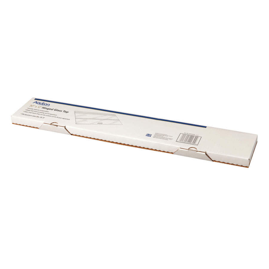 Aqueon Hinged Glass Tops 1 ct, 30 x 12 in