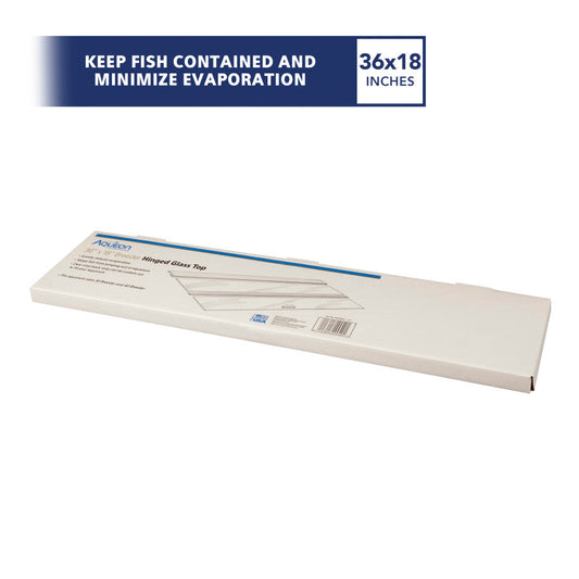 Aqueon Hinged Glass Tops 1 Pack, 1ea/36 X 18 in Breeder