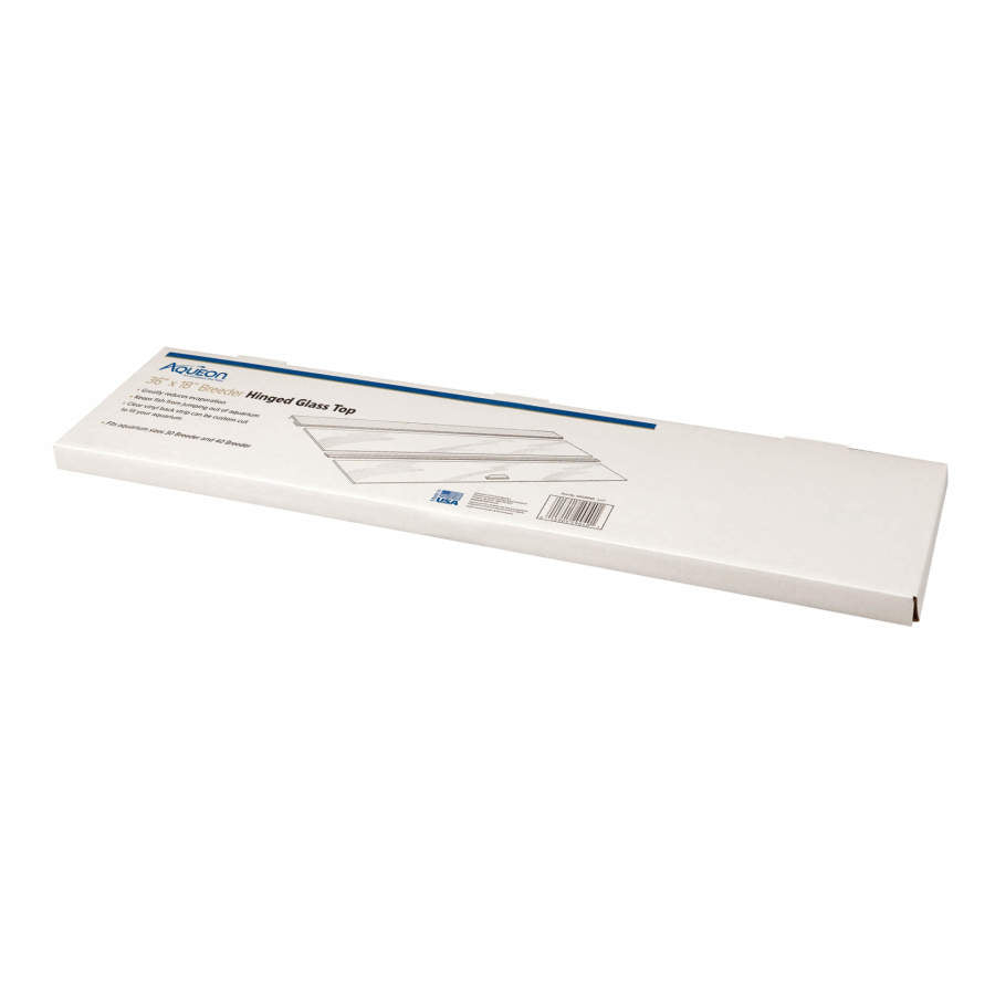 Aqueon Hinged Glass Tops 1 Pack, 1ea/36 X 18 in Breeder