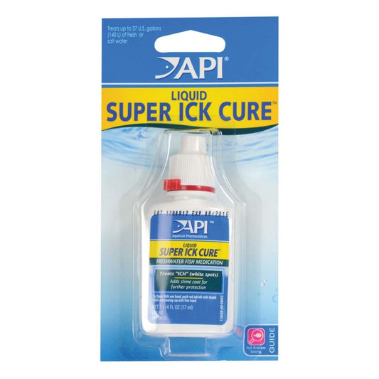 API Super Ick Cure Freshwater Fish Liquid Medication 1ea/1.25 fl oz.