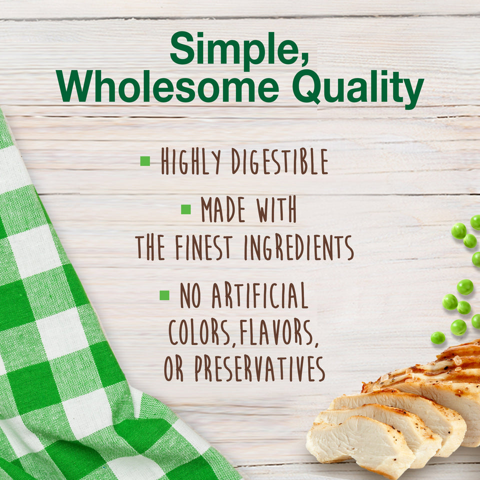 Nylabone Healthy Edibles AllNatural Long Lasting Chicken Dog Chew Treats Chicken, Medium/Wolf Up To 35 Lbs. 2 ct