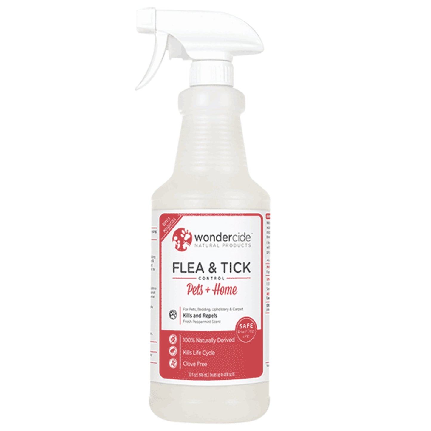 Wondercide Flea Tick And Mosquito Control Spray, 32 oz- Peppermint