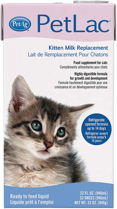 PetLac Kitten Milk Replacement Liquid 32 fl. oz
