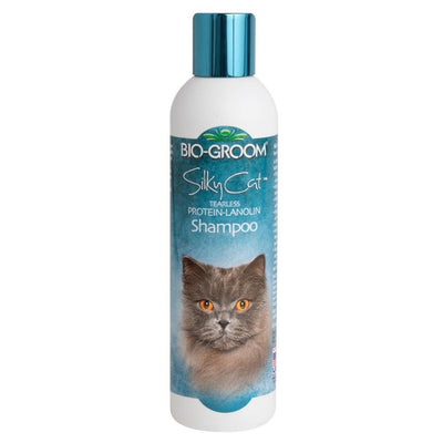 Bio-Groom Silky Cat Tearless Shampoo 8 oz
