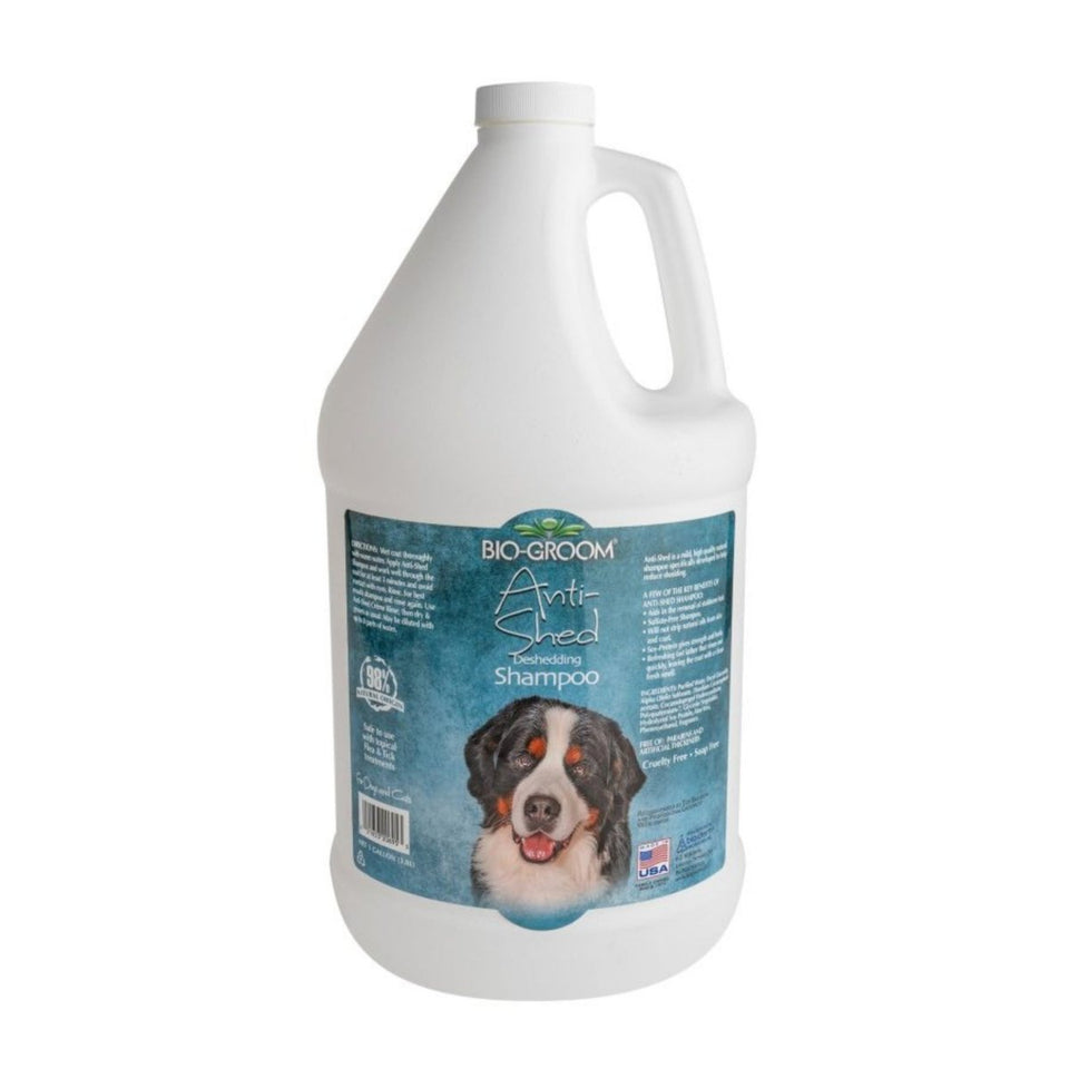 Bio Groom Anti-Shed Deshedding Pet Shampoo 1 gal