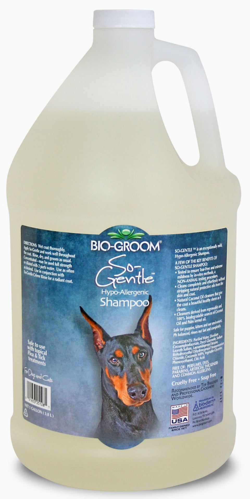 Bio Groom So-Gentle Hypo-Allergenic Pet Shampoo, 1 gal, view 2