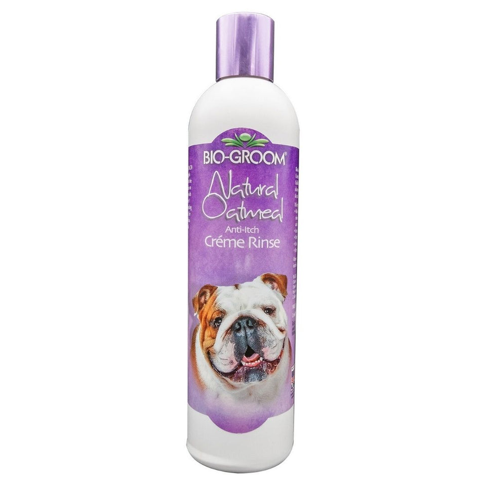 Bio Groom Natural Oatmeal Soothing Anti-Itch Creme Rinse, 12 oz
