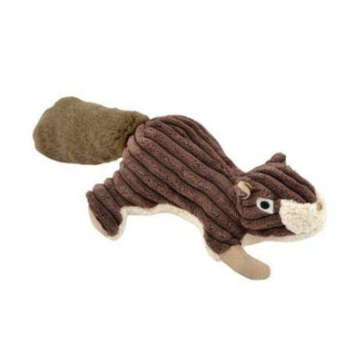 Tall Tails Dog Squeaker Squirrel, Brown, 12 in