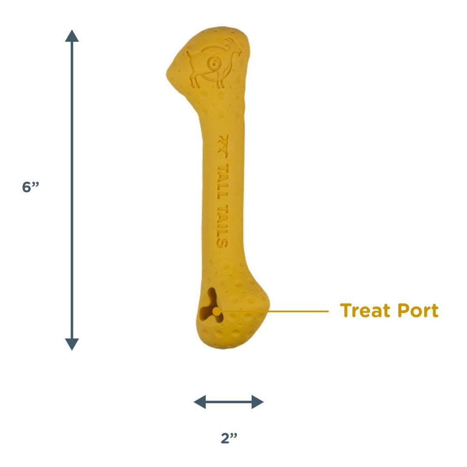 Tall Tails Dog Goat Bone Yellow 6 Inch Default Title