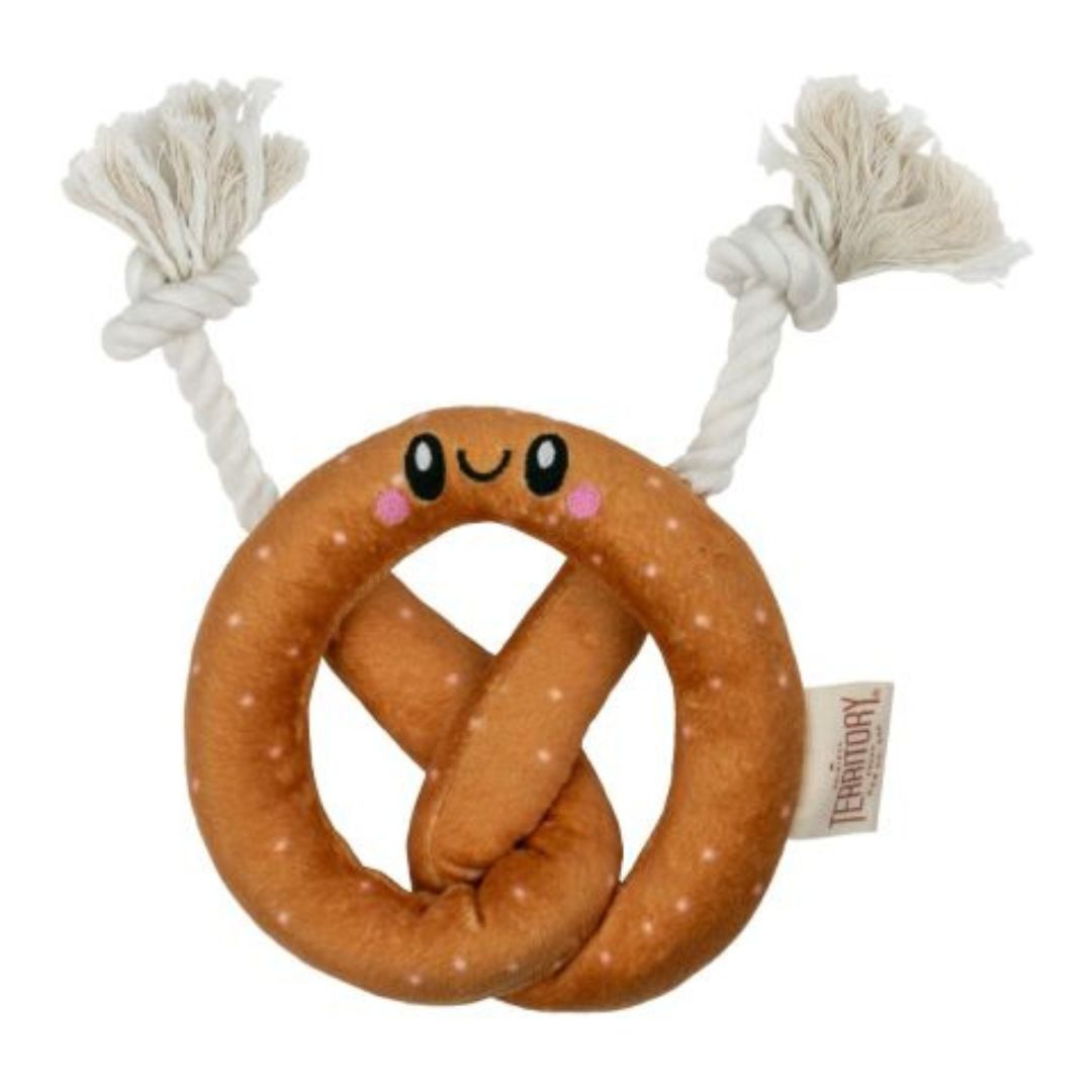 Territory Dog Plush Pretzel 7 in, view 2