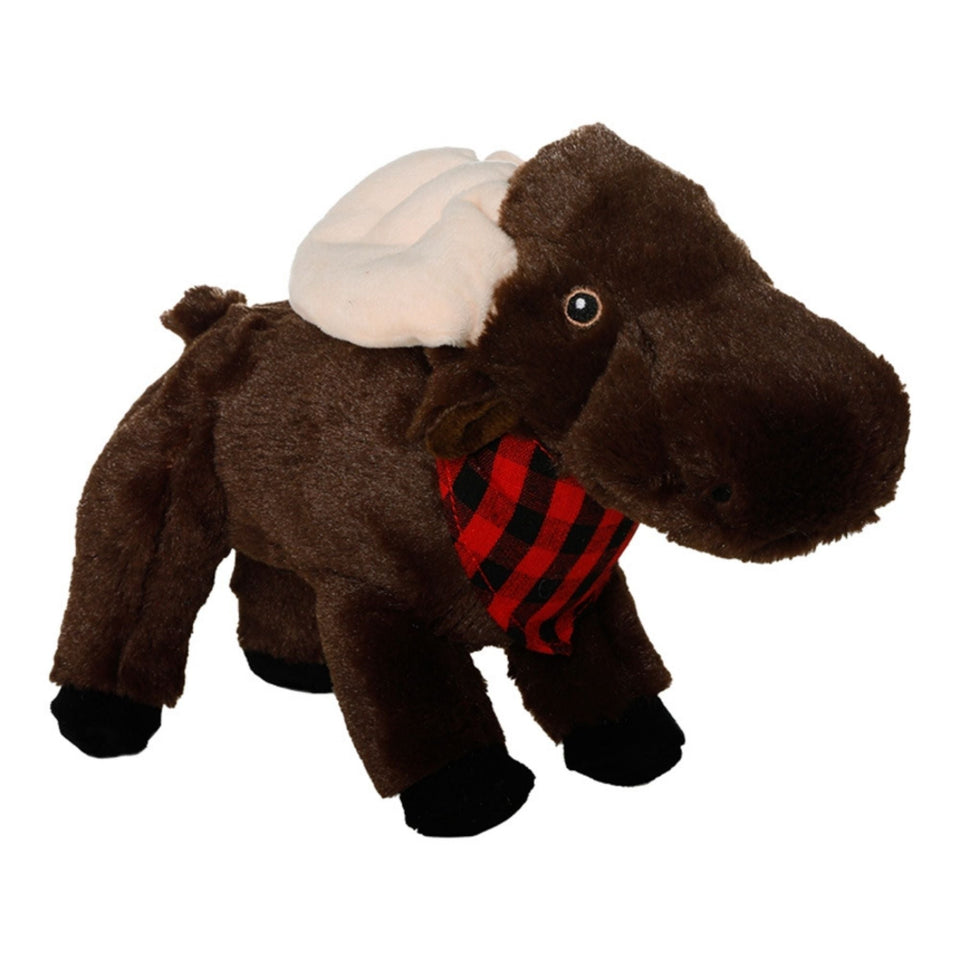 Tall Tails Dog Animated Moose - 11 Inches