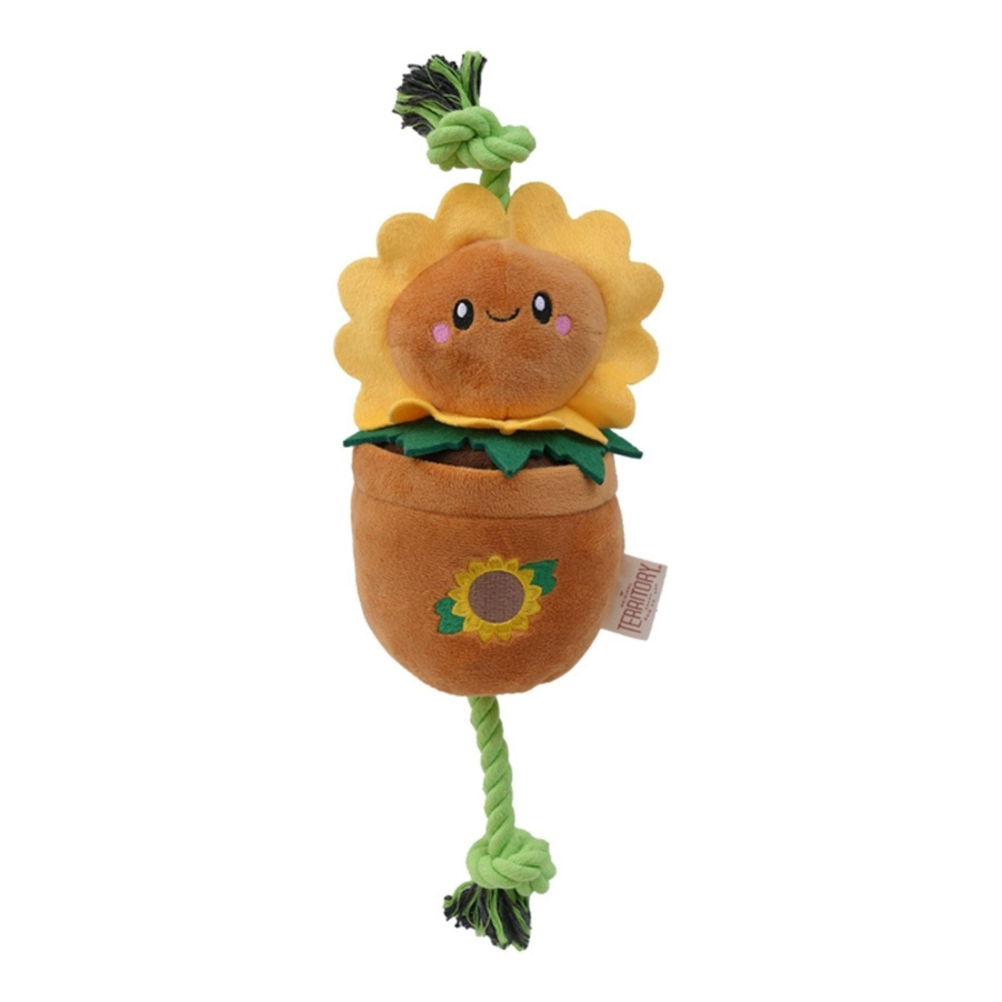 Territory Dog Treat Tug Sunflower, 16 in
